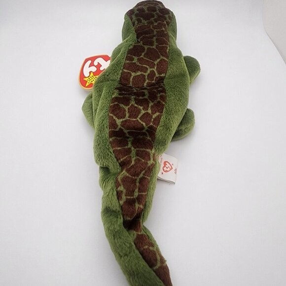 TY Beanie Baby "Ally" the Alligator with Hanging and Tush Tags - Picture 3 of 12